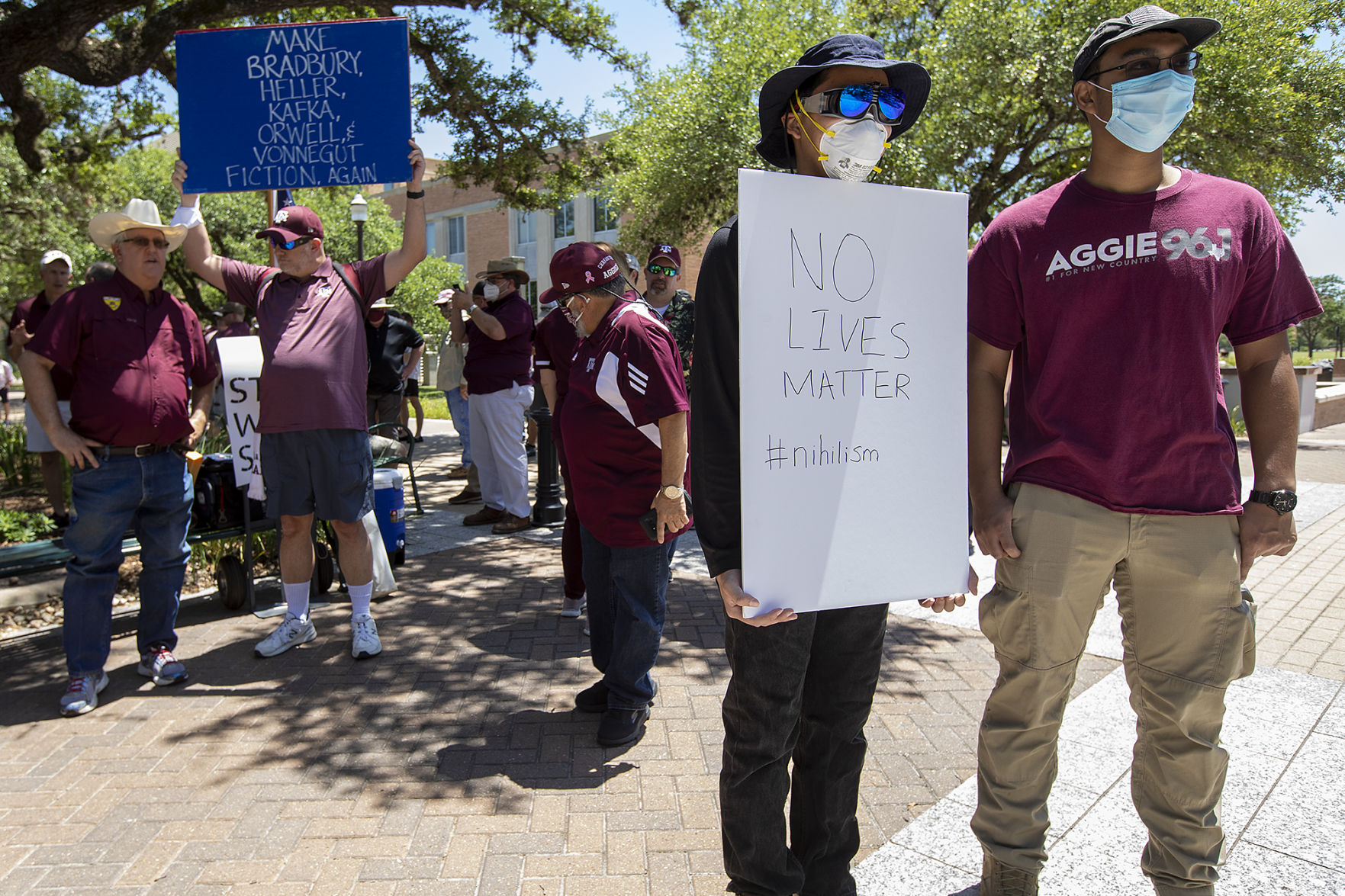 Sul Ross statue demonstrations